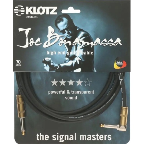 Klotz Joe Bosnamassa 3M Guitar Lead JBPR030