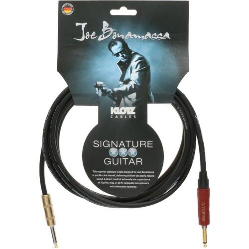 Klotz Guitar Cable 6M (20Ft) Joe Bonamassa Lead W/Silent Plug - Straight To Straight
