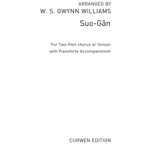 Williams Suo-Gan 2Pt Choir/Piano