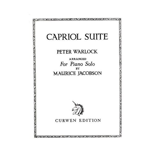 Warlock Capriol Suite Piano Book