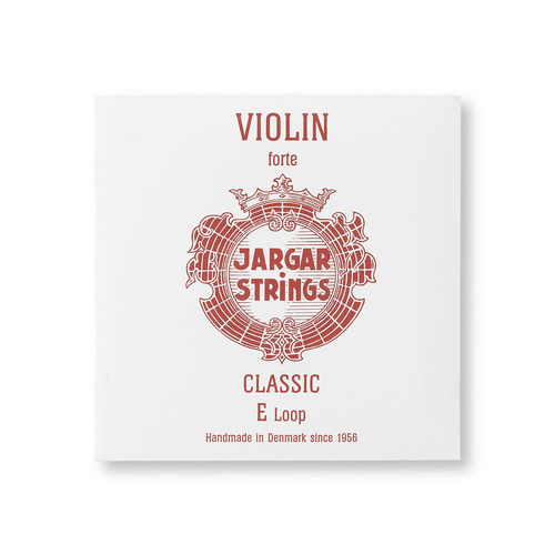 Jargar Classic Violin 4/4 Forte 'E' Carbon Steel String Loop End JCL01FMS