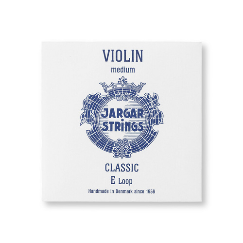 Jargar Classic Violin 4/4 Medium 'E' Carbon Steel String Loop End JCL01MS