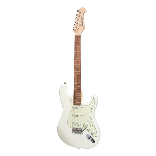 J&D Luthiers Traditional ST Style Electric Guitar (Vintage White)