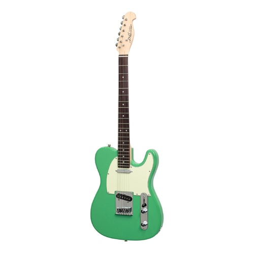 J&D Luthiers JD-DTL-SFG TE-Style Electric Guitar in Surf Green with Artec Single Coil Pickups