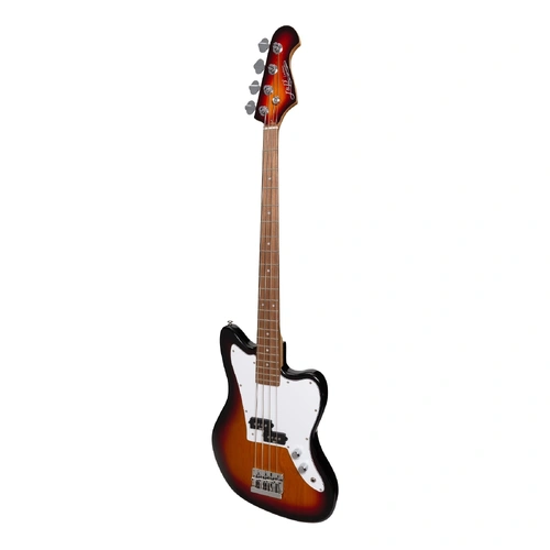 J&D Luthiers 4-String JM-Style Electric Bass Guitar Tobacco Sunburst JD-JMB-TSB