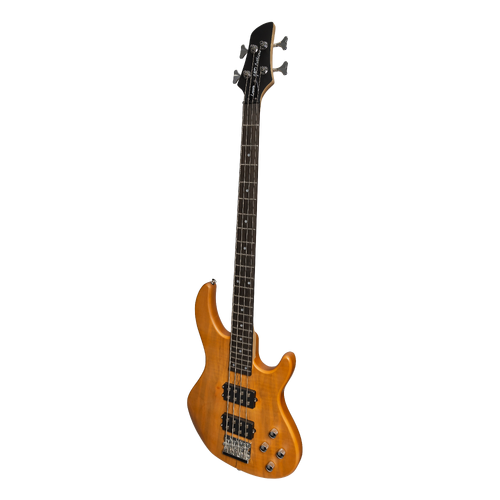 J&D Luthiers 4-String T-Style Active Electric Bass Guitar Natural Satin JDL-CB1-NST