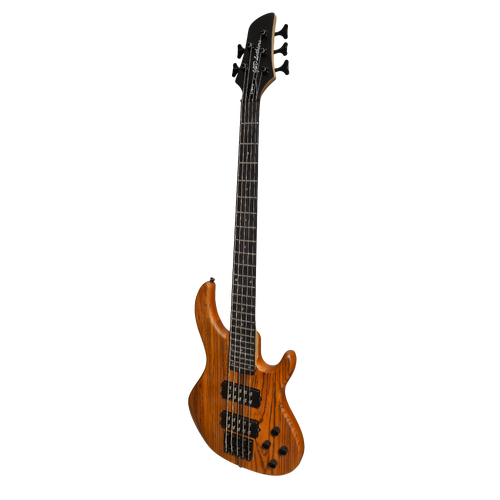 J&D Luthiers 5-String T-Style Active Electric Bass Guitar Natural Satin JDL-CB1/5-NST