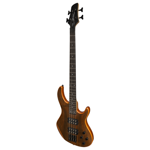 J&D Luthiers 4-String M-Style Electric Bass Guitar Natural Satin Rosewood