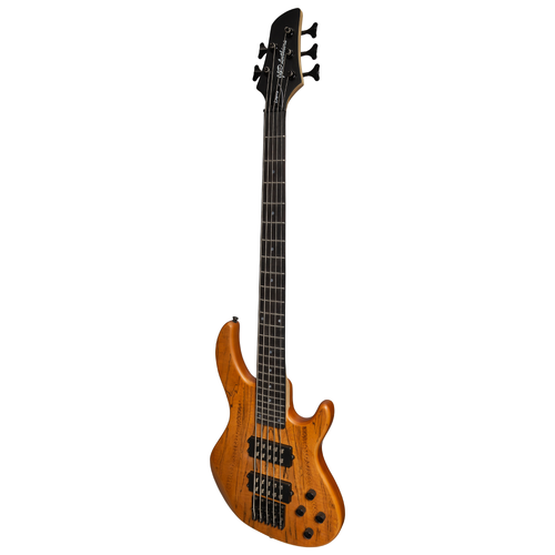 J&D Luthiers 5-String M-Style Active Electric Bass Guitar Natural Satin JDL-CB4/5-NST