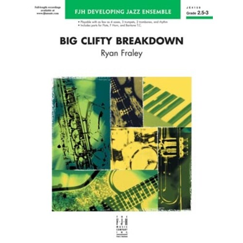 Big Clifty Breakdown Junior Ensemble 2.5-3 Score/Parts Book