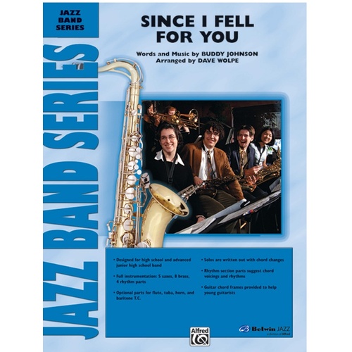 Since I Fell for You Jazz Ensemble Sheet Music Grade 3