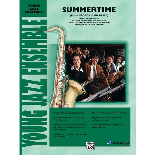 Summertime Jazz Ensemble Grade 2 Sheet Music Score