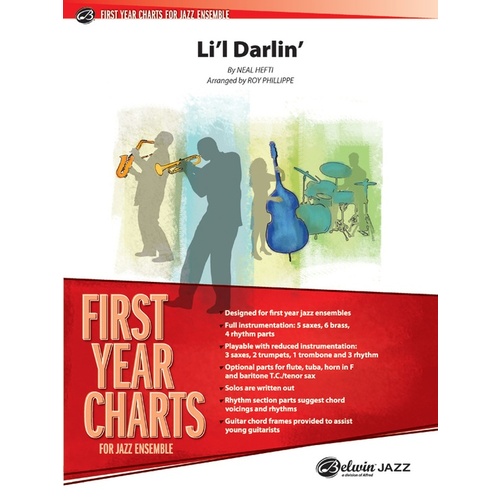 Lil Darlin' Jazz Ensemble Sheet Music Grade 1.5