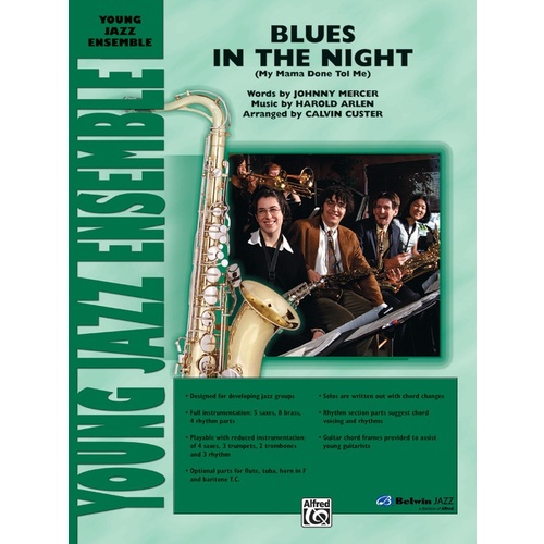 Blues in the Night Jazz Ensemble Grade 2 Score