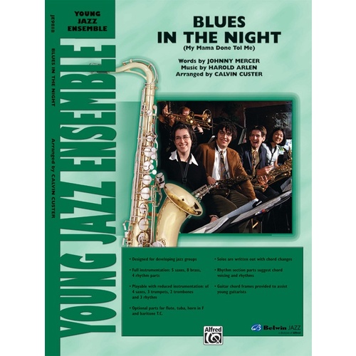 Blues in the Night Jazz Ensemble Sheet Music Grade 2