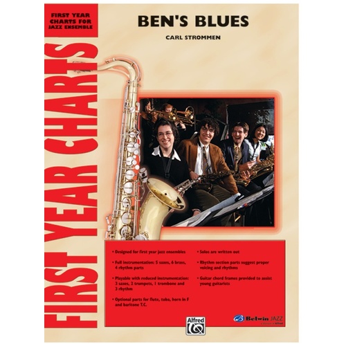Ben's Blues Jazz Ensemble Sheet Music Grade 1