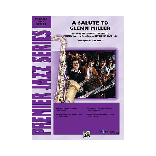 Salute to Glenn Miller Jazz Ensemble Sheet Music Gr 4