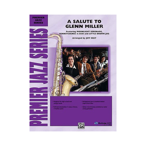 Salute to Glenn Miller Jazz Ensemble Sheet Music by Jeff Hest