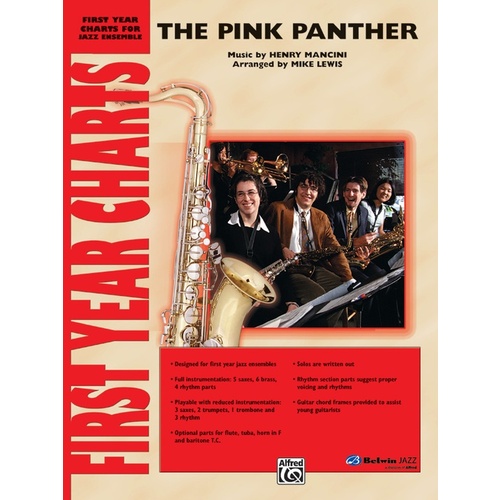 Pink Panther Jazz Ensemble Grade 1 Score