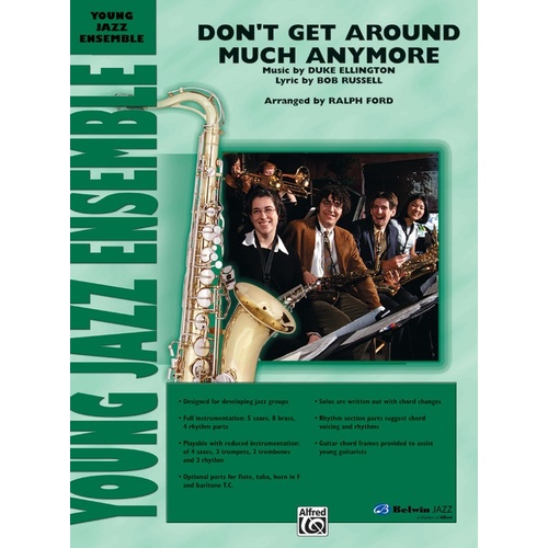 Don't Get Around Much Anymore Jazz Ensemble Sheet Music Grade 2