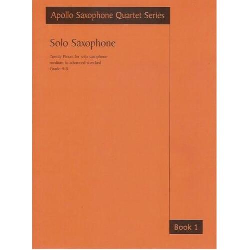 Solo Saxophone Book 1 Book