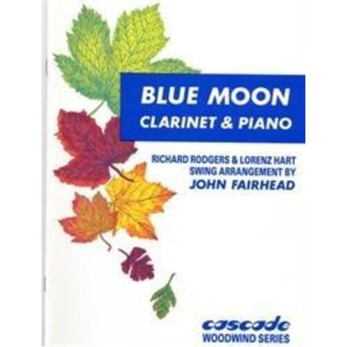 Blue Moon Arr Fairhead clarinet Piano Book