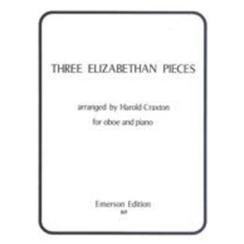 Three Elizabethan Pieces Oboe/Piano (Softcover Book)