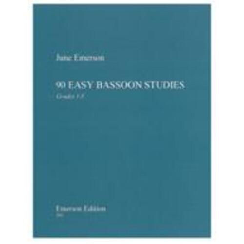 Emerson - 90 Easy Bassoon Studies (Softcover Book)