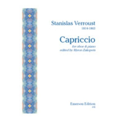 Verroust - Capriccio For Oboe/Piano (Softcover Book)