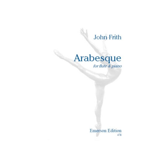 Frith - Arabesque For Flute And Piano (Softcover Book)