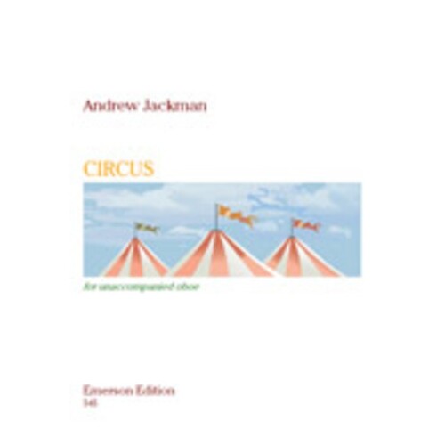 Jackman - Circus For Unaccompanied Oboe (Softcover Book)