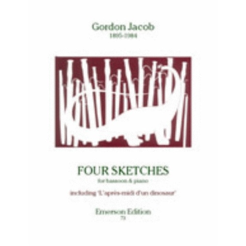 Sketches 4 Bassoon Piano Book