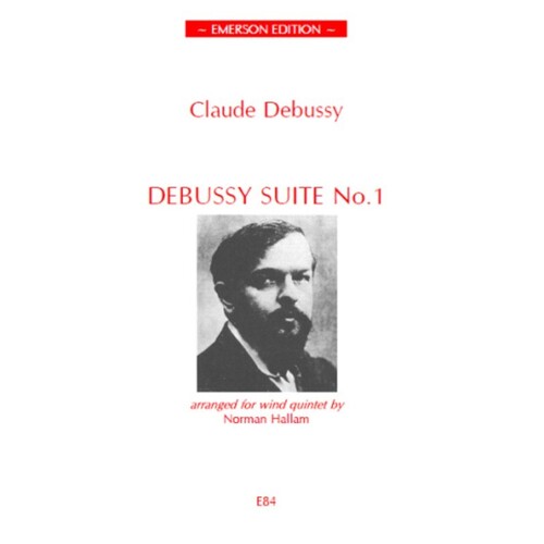 Debussy Suite No 1 Wing Quintet Score/Parts