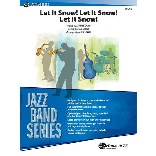 Let It Snow! Let It Snow! Let It Snow! Jazz Ensemble Sheet Music Grade 3 Sc