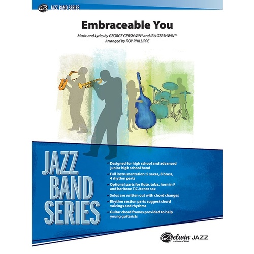 Embraceable You Jazz Ensemble Sheet Music Grade 3