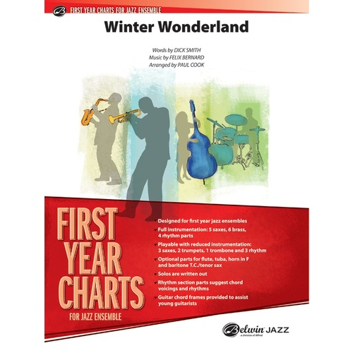 Winter Wonderland Jazz Ensemble Sheet Music for Young Band