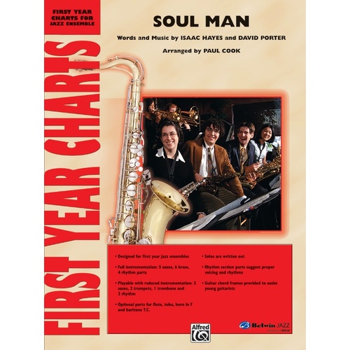 Soul Man Jazz Ensemble Sheet Music Grade 1
