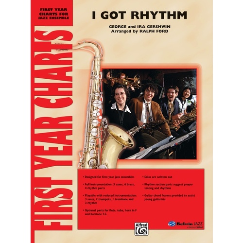 I Got Rhythm Jazz Ensemble Grade 1 Score