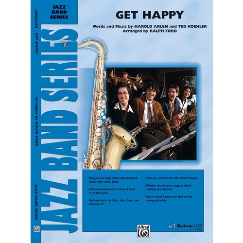 Get Happy Jazz Ensemble Sheet Music Grade 2