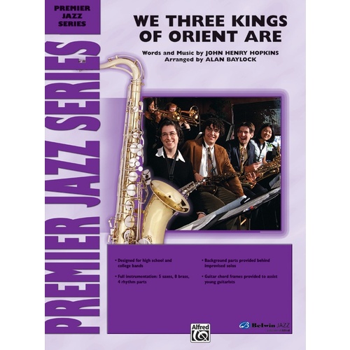 We Three Kings of Orient Are Jazz Ensemble Sheet Music Grade 4.5