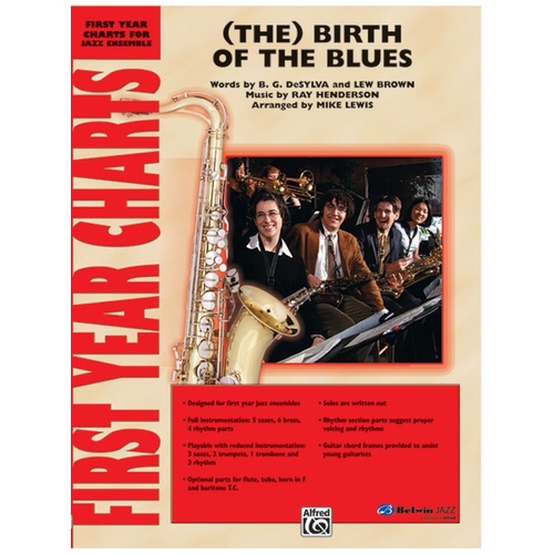 Birth of the Blues Jazz Ensemble Sheet Music Grade 1