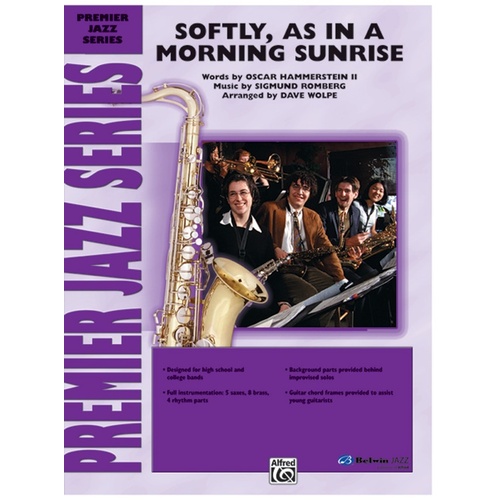 Softly As in a Morning Sunrise Jazz Ensemble Sheet Music Grade 4.5