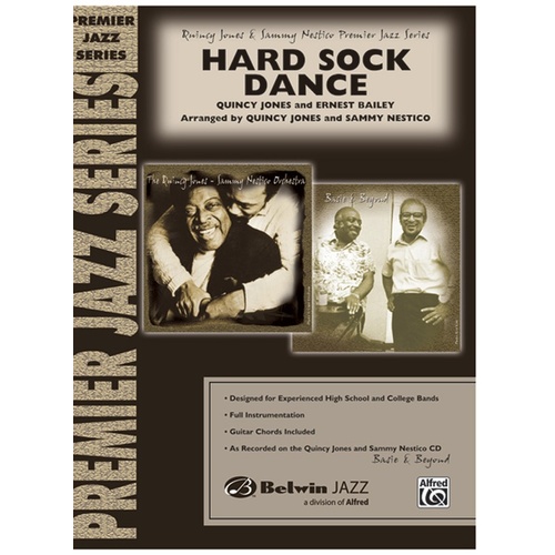 Hard Sock Dance Jazz Ensemble Sheet Music Grade 4.5