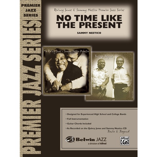 No Time Like the Present Jazz Ensemble Sheet Music Grade 4 Score