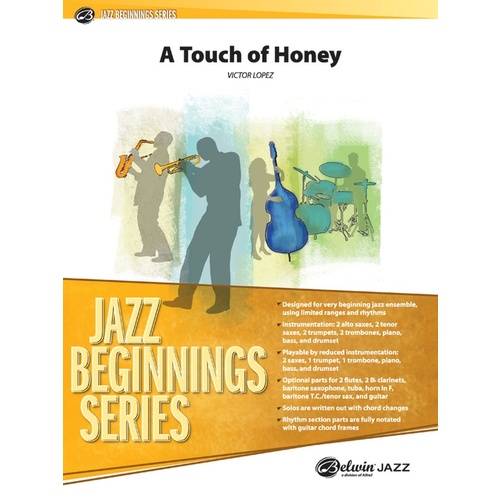 A Touch of Honey Jazz Ensemble Sheet Music Grade 0.5 Score