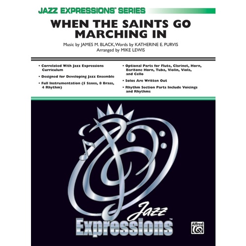 When the Saints Go Marching In Jazz Ensemble Sheet Music Grade 2
