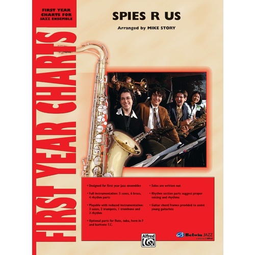 Spies R Us Jazz Ensemble Grade 1 Score