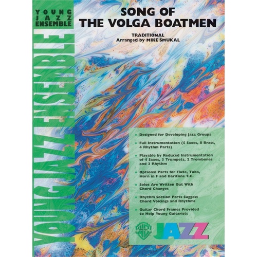Song of the Volga Boatmen Jazz Ensemble Sheet Music Grade 2