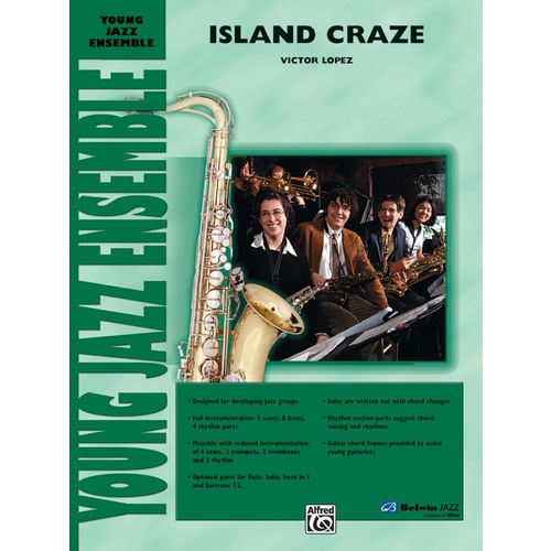 Island Craze Jazz Ensemble Grade 2 Score