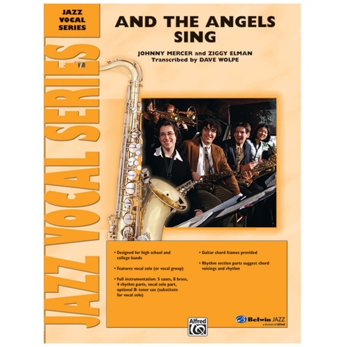 And the Angels Sing Jazz Ensemble Sheet Music Grade 4